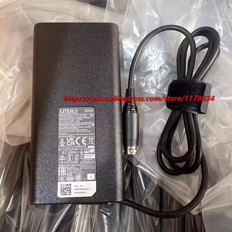 Genuine Liteon PA-1900-88E 24V 3.75A 90W AC Adapter Charger 4-PIN Din Plug 90W Power Supply
