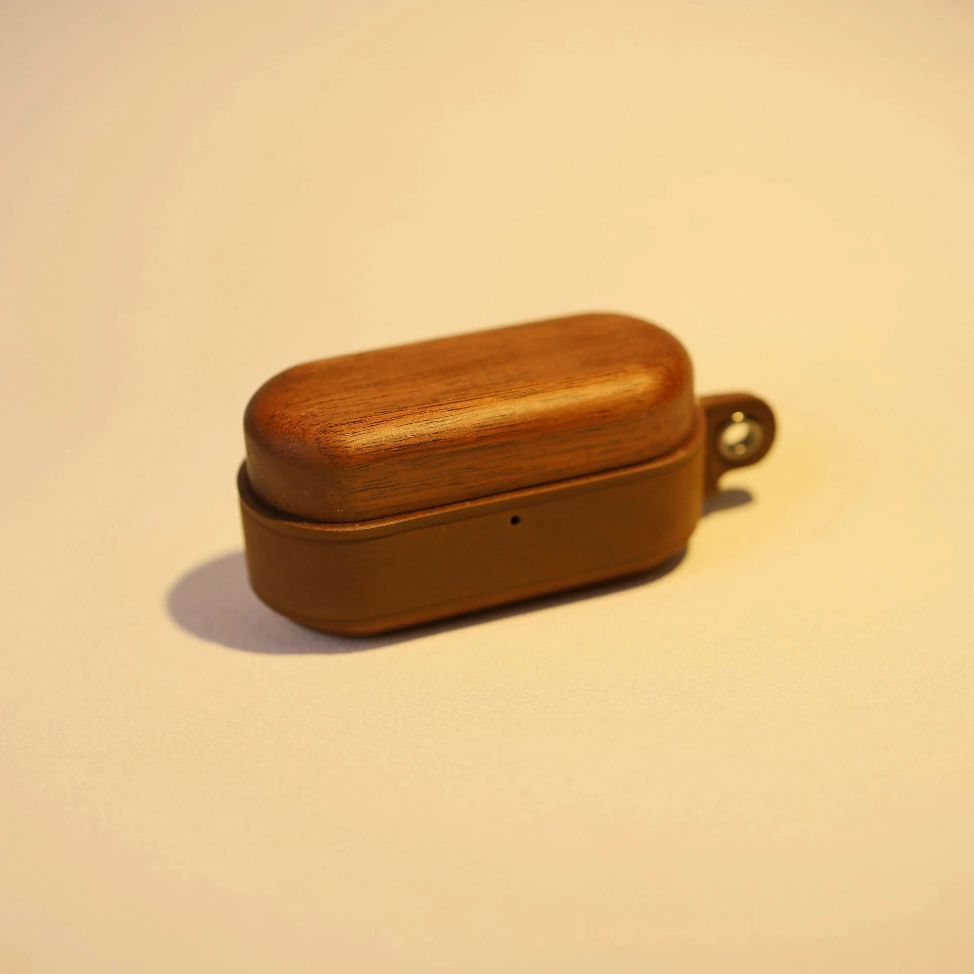 Casing Earphone Retro Kayu Asli untuk Panasonic Technic EAH-AZ100, Penutup Pelindung Terbuat dari Kayu Walnut