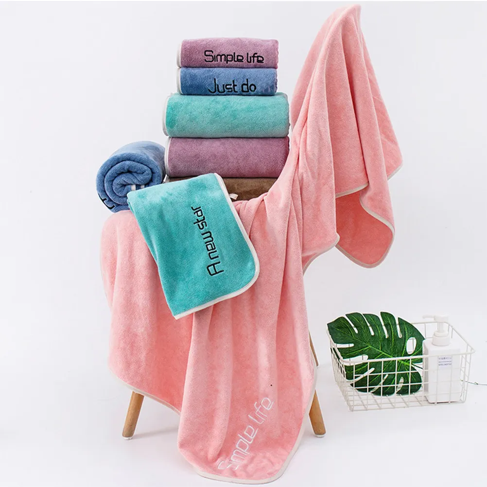 1 toalla de baño grande de 140x70cm, toalla de baño ligera, suave, absorbente y de secado rápido para el hogar, Spa, natación, playa, color caqui