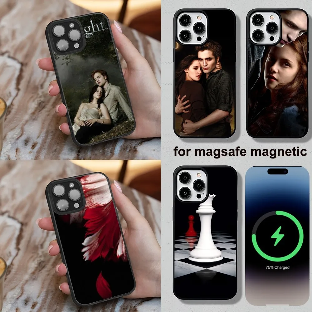 Tv T-Twilight Saga  Phone Case For iPhone 16,15,14,13,12,11,Plus,Pro,Max,Mini Soft Magesafe Magnetic Wireless Charge