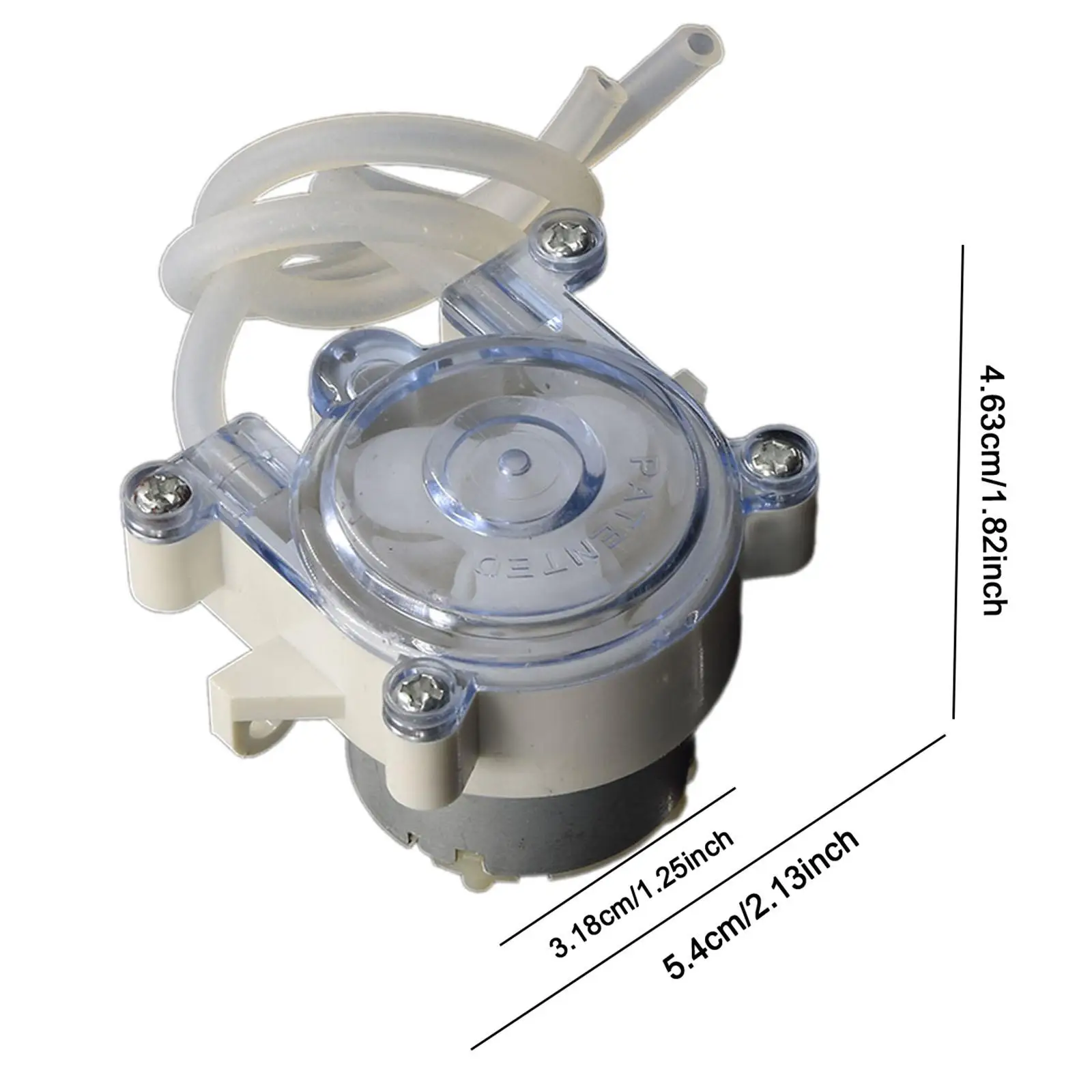 Pompa Peristaltik Mikro Motor Roda Gigi 500 Kecil untuk Penggunaan Eksperimental Lab