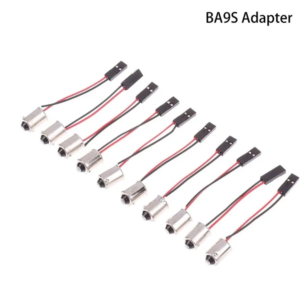 T10 BA9S Festoon Car Light Adapter Pink Connector Wire Wire Cables Conversion Cable Universal LED Bulb Adapter