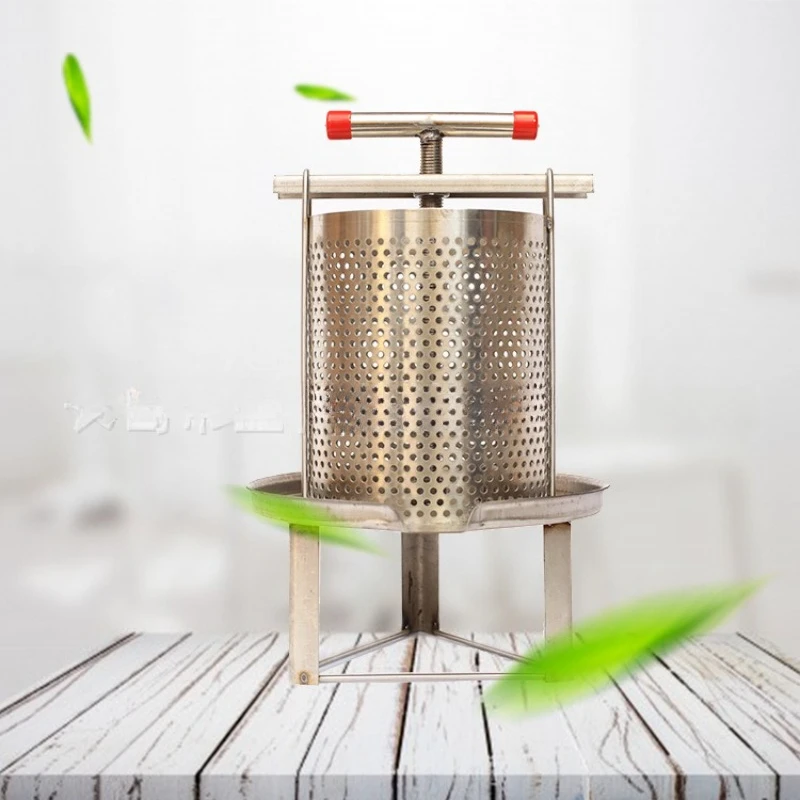 Wax press honey shaker honey shaker with stainless steel ring individually packaged horticultural industry honey commercial
