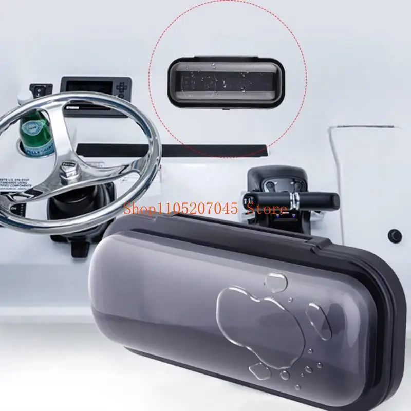 37cd High strong ABS Boat Speaker Protector Weatherproof & Saltwater Resistant Marine Sound Shelter for Outdoor Application