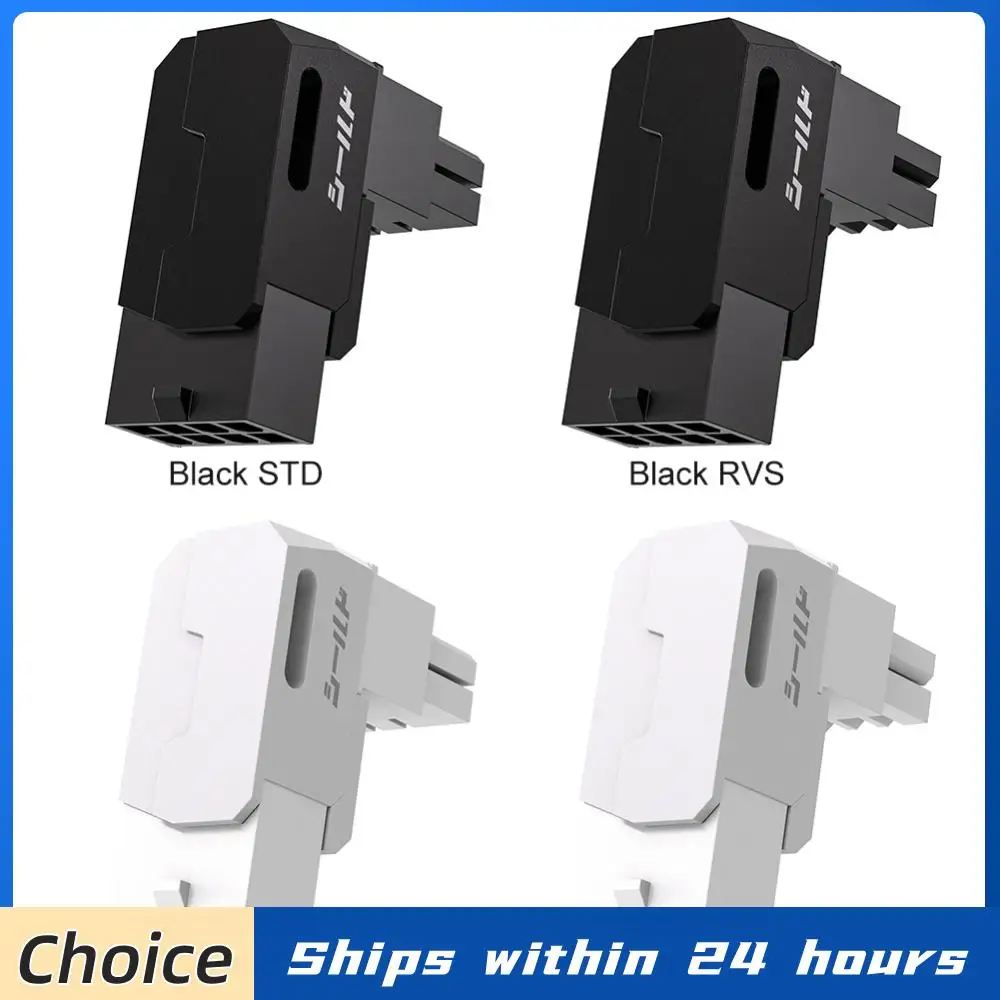 

8-контактный адаптер питания PCIe для видеокарты, угловой разъем 90 градусов, разъем питания для графической карты