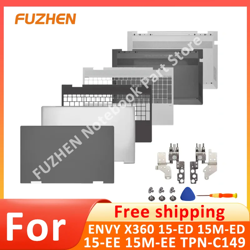 

For ENVY X360 15m-ED 15-ED 15-EE TPN-C149 C148 TPN-C149 L93203-001 15.6 In Laptop LCD Back Cover Hinges Palmrest Bottom Case