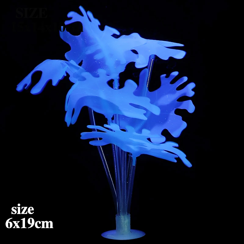 Silica Simulation Fake Flowers Aquarium Underwater Landscape Ornaments Artificial Aquatic Plant Fish Tank Decoration