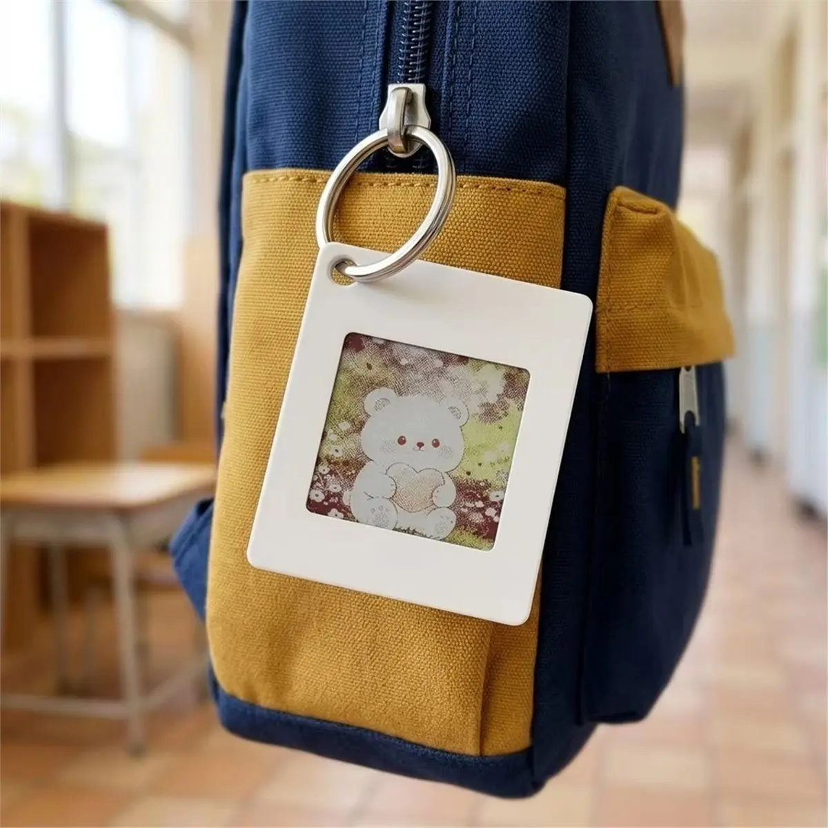 1.54 Inch 6-Color Bluetooth E-Paper Display Screen for DIY Offices ID Card Tag Keychain Electronic Shelf Label