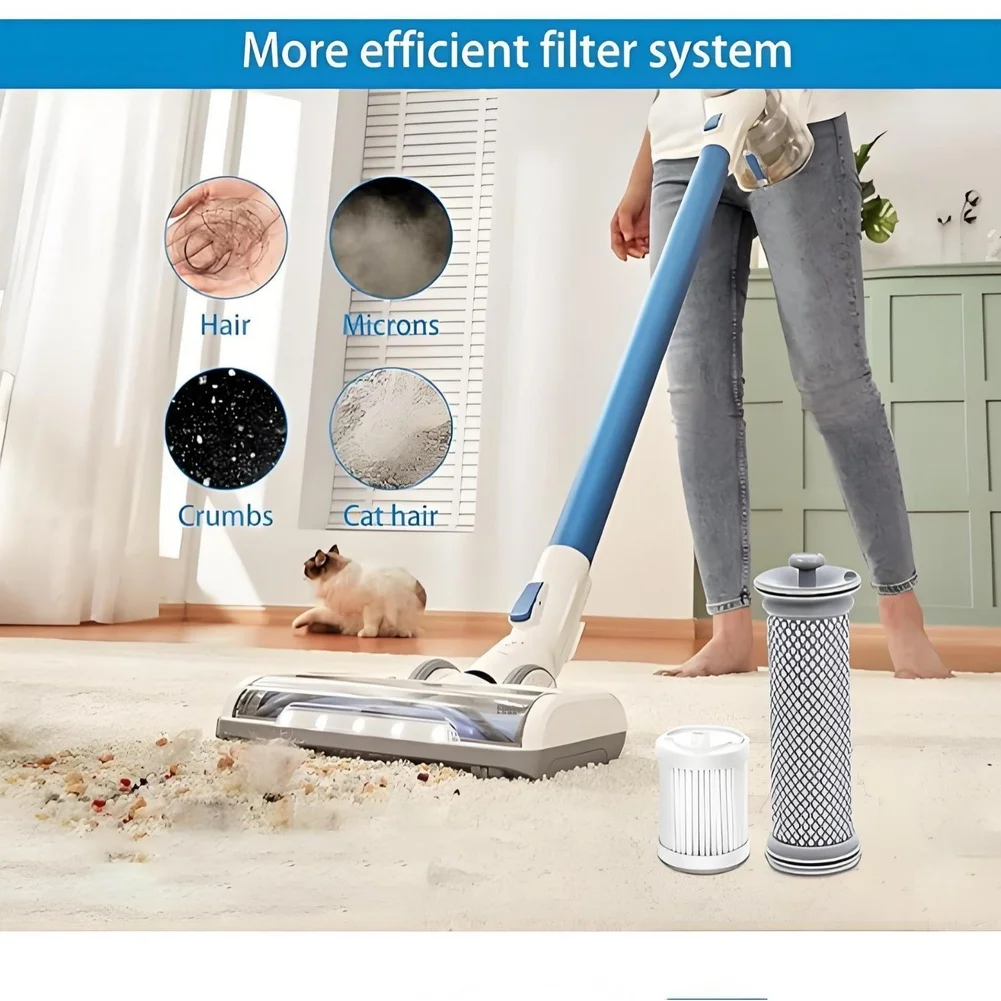 For tineco for E Series Roller Brush Replacement Supporting Effective Hair and Dust Removal from Carpets and Hard Floors