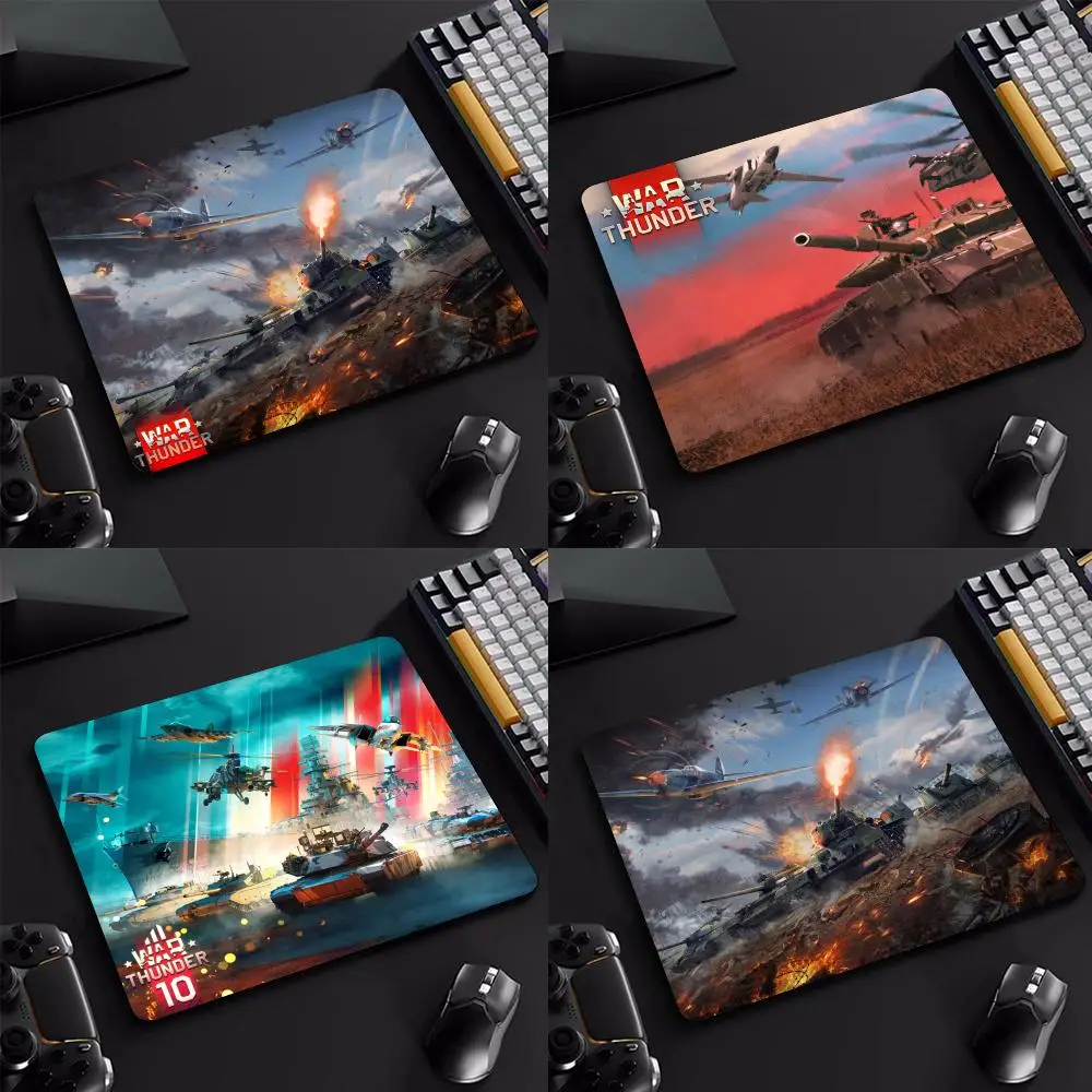 War Thunder Mouse Pad Cartoon rubber Small mouse pad desktop computer office keyboard e-sports ROGs game