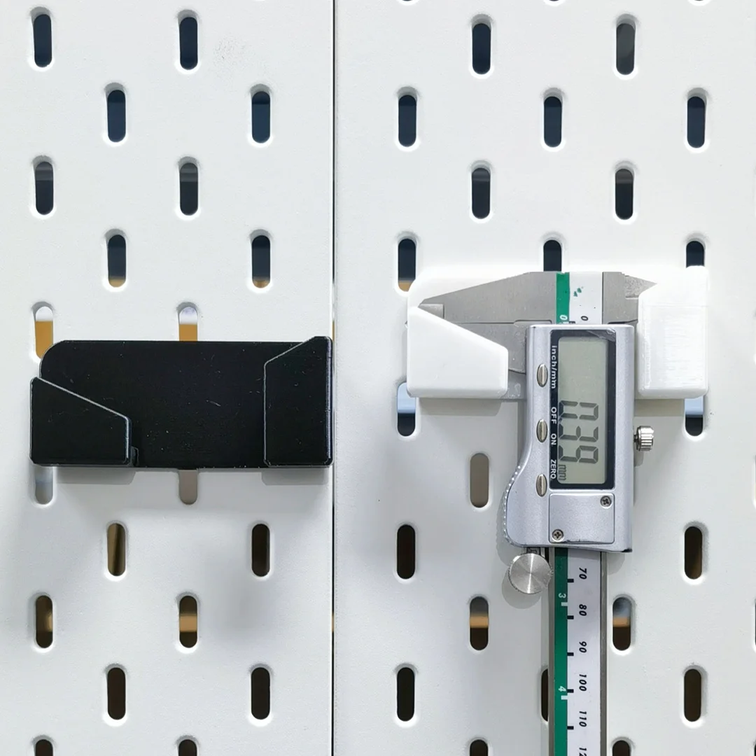 

Wall-Mounted Vernier Caliper Holder for Pegboard, Garage Tool Organizer Rack