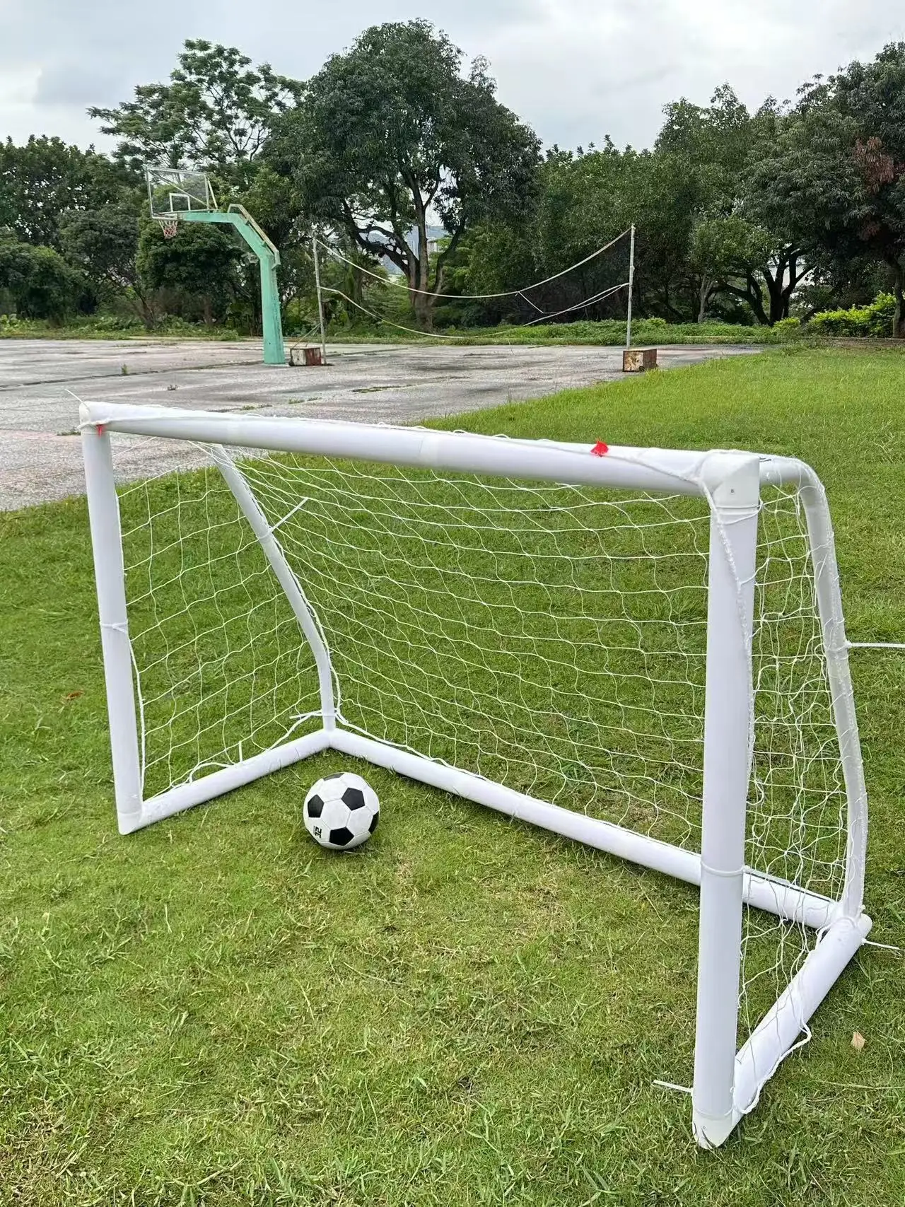 Groothandel professionele op maat gemaakte draagbare voetbal Futsal-doelpalen voor toonhoogteapparatuur voor kinderen
