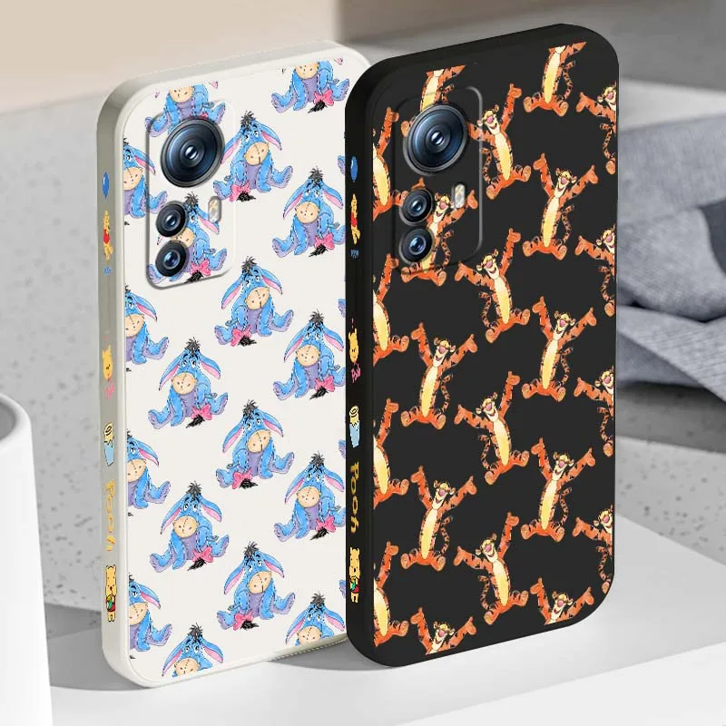 

Cool ChristmasTiger For Xiaomi Mi 15 14 13 13T 12 12T 12S 11 11i 11X Lite Pro Ultra 5G Liquid Left Rope Phone Case