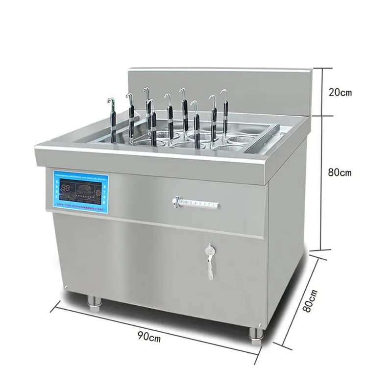 Z189 Commercial electromagnetic noodle cooking stove, electric noodle cooking machine, hot vegetable powder dumpling cooking pot