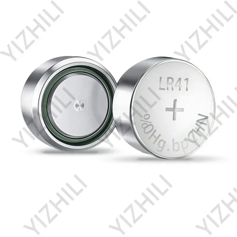 10-100pcs AG3 LR41 Button Cell Battery 384 192 1.55V Alkaline AG3 Batteries  SR41 L736 392 SR736SW for Watches Toys Thermometers