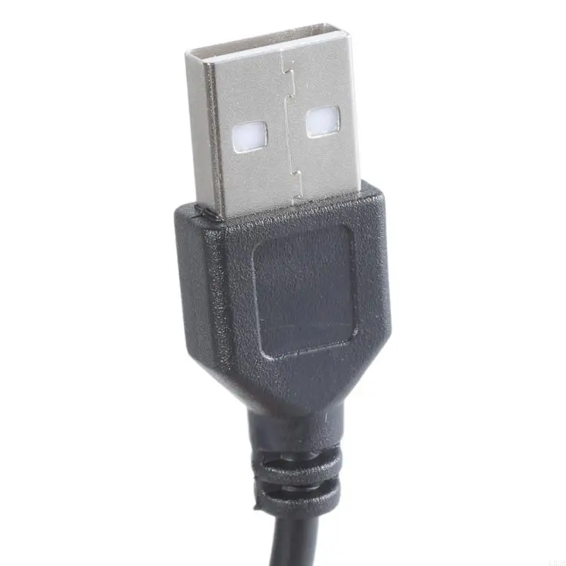 L93B USB A Male to Mini 5 Pin Data Sync Cable for Laptop Computer High Speed Data Transmission Durable