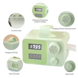 Automatic watering machine Intelligent timed watering device for potted plants Timed drip irrigation system up to 20 potted