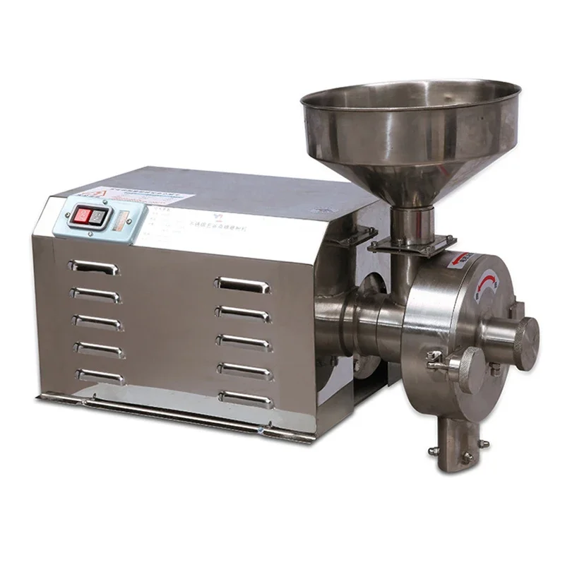 Grain Crusher, Ultra-fine Food, Multi-functional Cereals Crushing, Adjustable Coarse And Fine Grinder