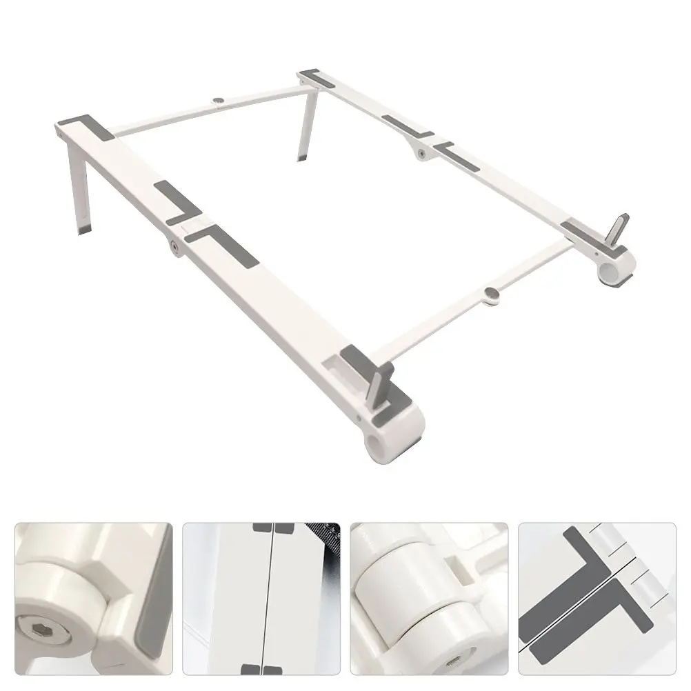 

Портативная подставка для ноутбука из ABS-пластика, регулируемая, складная, для ноутбуков, ПК, планшетов, настольная, с защитой от скольжения