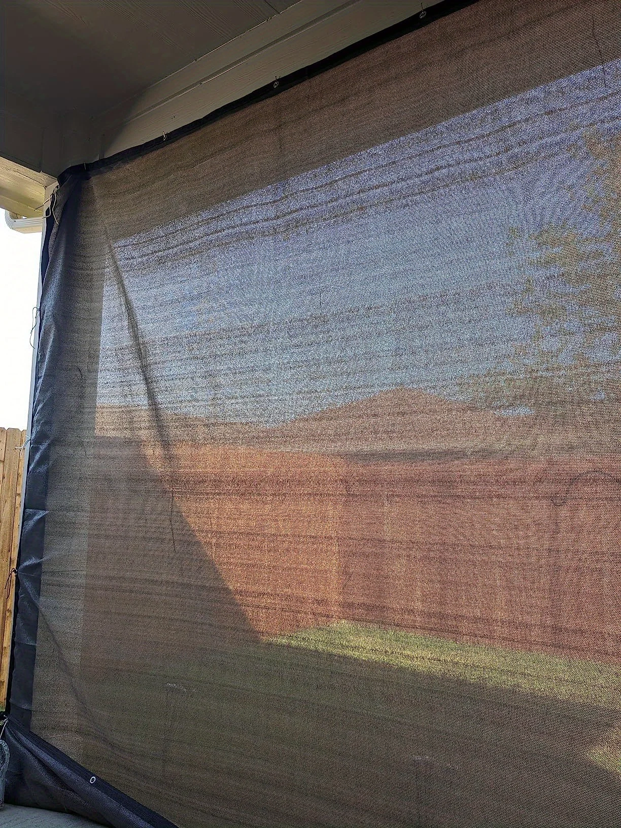 يمكن أن يتحمل شبكة حماية المظلة المتينة التعرض المطول إلى الشمس والمطر أثناء الحفاظ على أداء مستقر #6