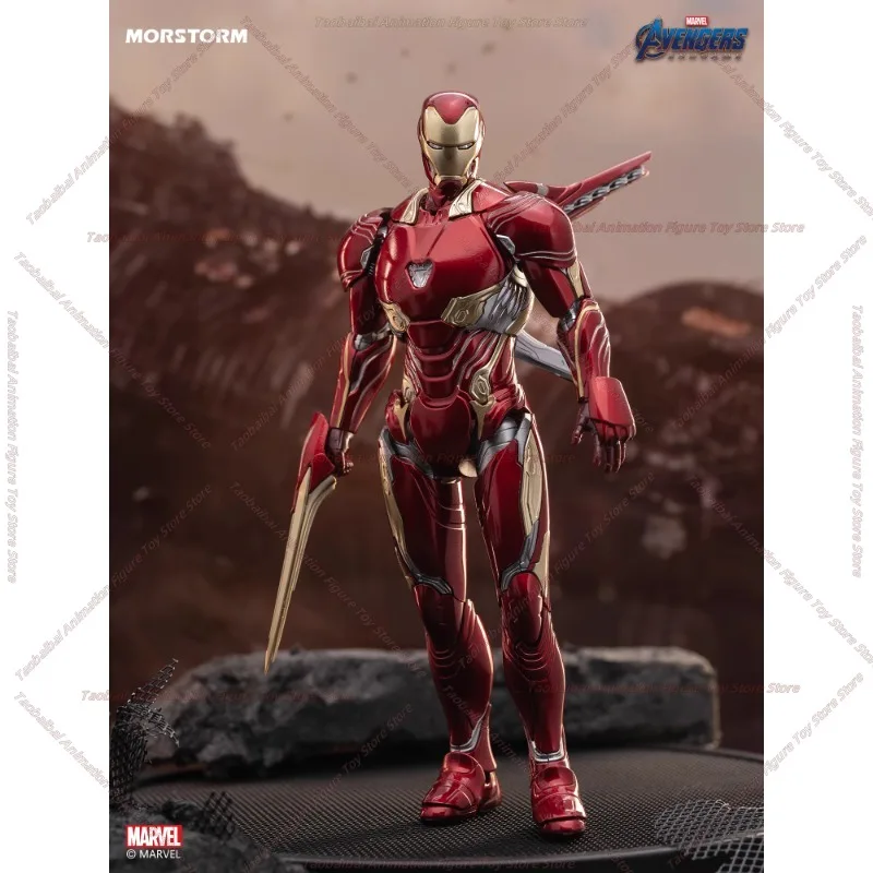 MORSTORM Marvel 1/14 Iron Man MK85&MK50 Pre-painted Assembled Model Figure Toy Collection Gift