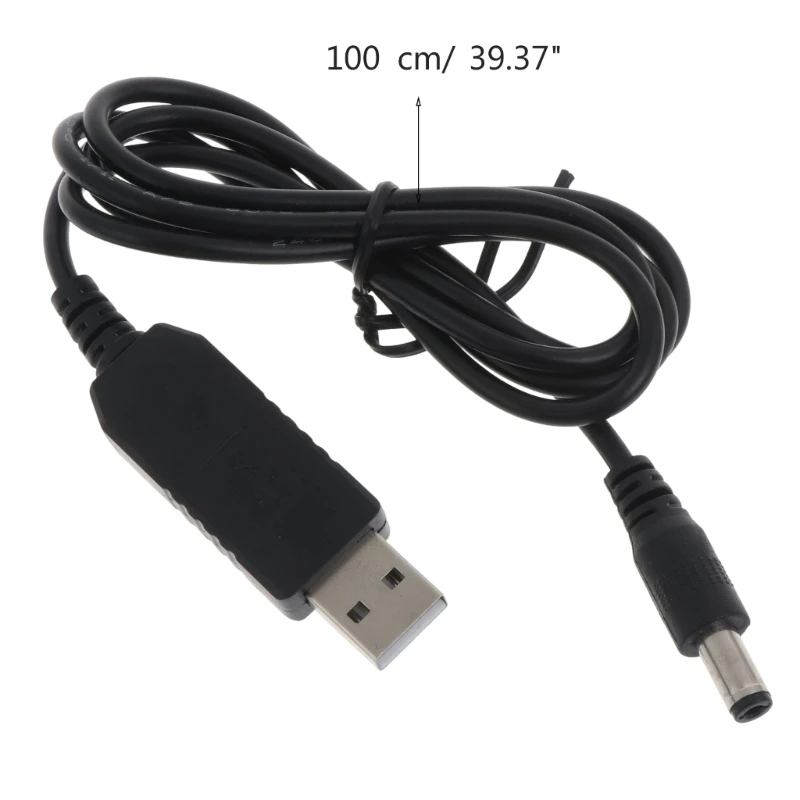 USB 5V to 9V 5.5 มม.2.1 มม.Power Line Step UP โมดูล USB Power Adapter