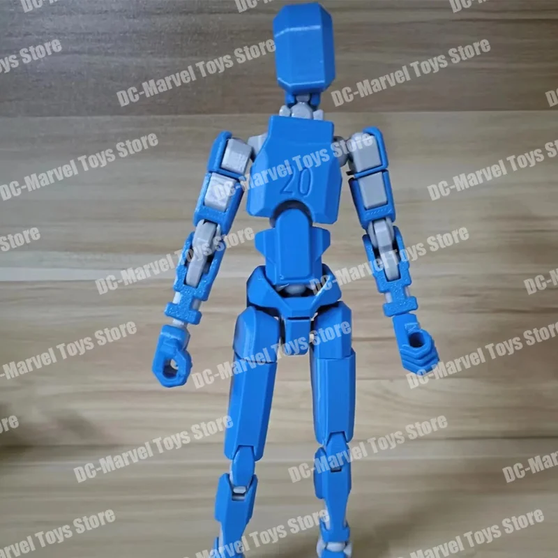 【Auf Lager】 20 cm 3D-gedruckter Dummy 13 Multi-Jointed Movable Robot Revenge Chain Joint Mobility Anime Actionfiguren Individuelles Spielzeug