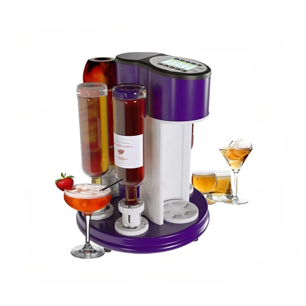 

for Button control Voice control 5 pcs bottle holder Cocktail maker Automatic bartending Home bar Cocktail bartender