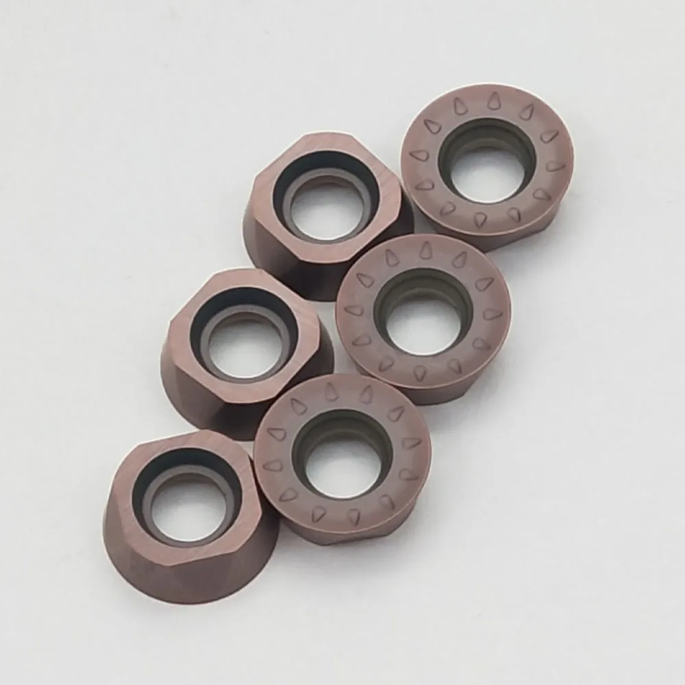 10p RPMT08T2MOE-JS RPMT10T3MOE-JS RPMT1204MOE-JS Carbure Fraisage Inserts Moulin Tournant Outils Outil De Coupe Pour L'acier Inoxydable