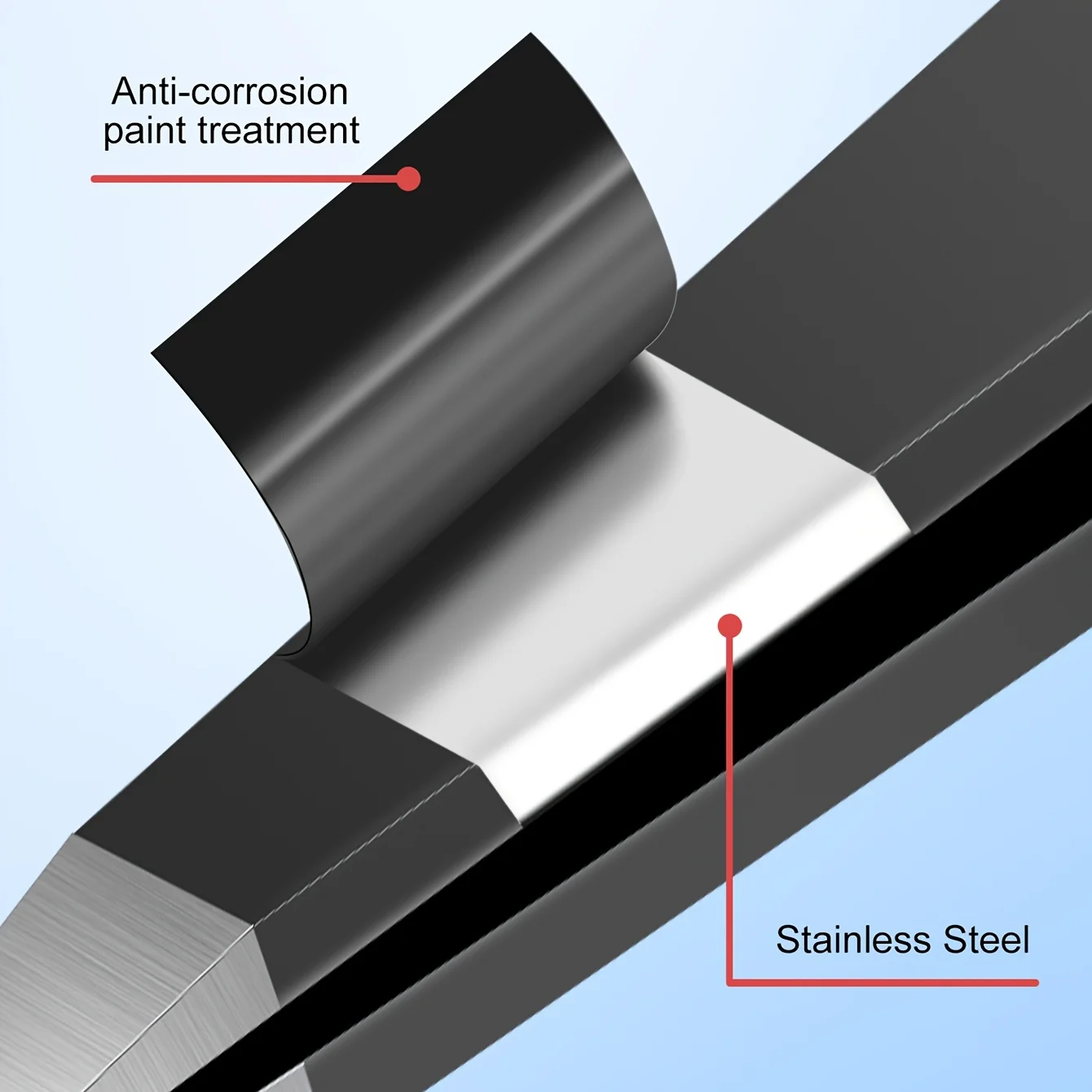 Pincettes à sourcils de précision en acier inoxydable, avec sac, outil d'épilation et de toilettage non parfumé, accessoire de soins du visage Durable, 1 pièce