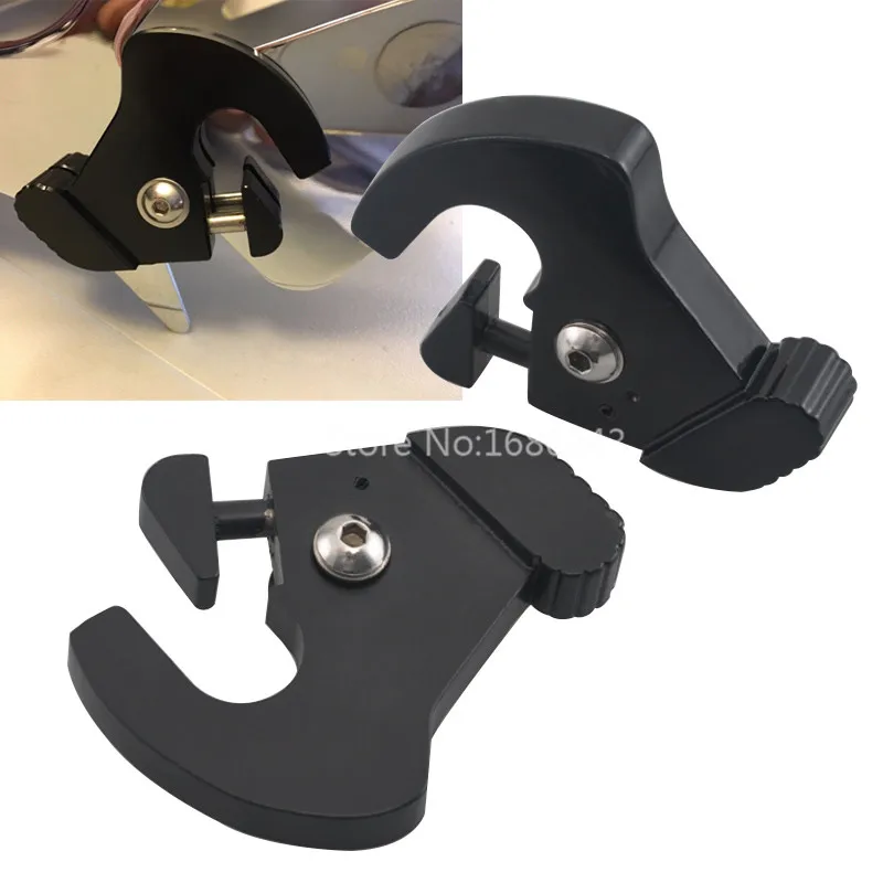 For Harley Touring Street Electra Glide Road King Sportster XL Black Detachable Rotary Sissy Bar Luggage Rack Docking Latch Kit