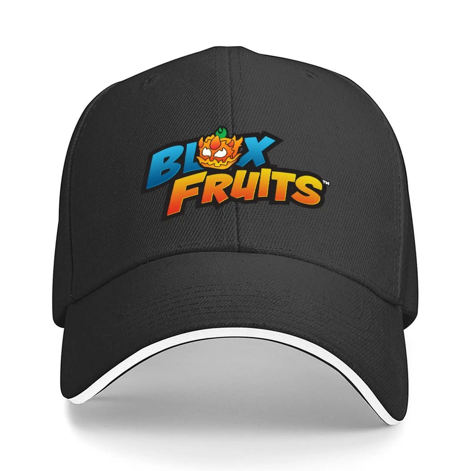 

blox fruits merch blox fruits logo Baseball Cap New In Hat foam party Hat golf hat genuine Beach Bag Girl'S Hats Men's