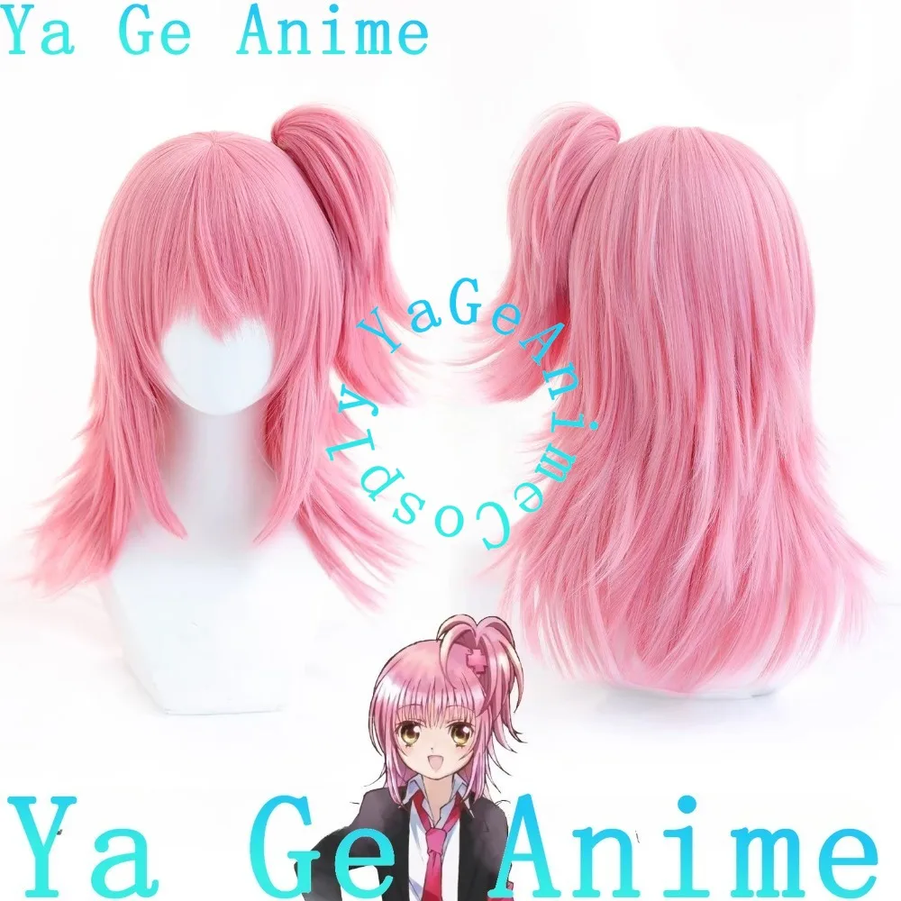 Shugo Chara Hinamori Amu Cosplay Wig Ponytail School Festival Anime Hair view 2