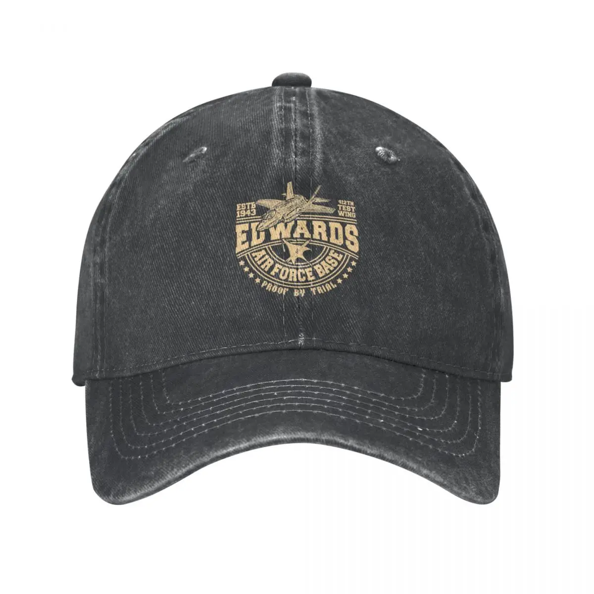 Edwards Air Force Base 412th Test Wing Cowboy Hat Hat Baseball Cap Designer Hat Golf Wear Sun Cap Women's Hats Men's