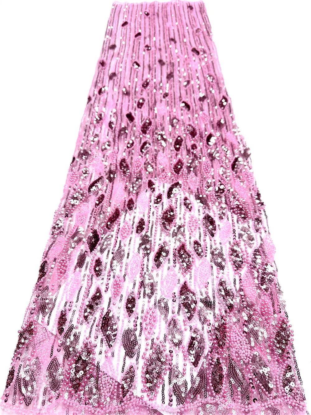 African Groom Lace Fabric for Women, French Nigerian Sequins, Tulle Lace Fabric for Party, Bridal, High Quality, 5Yards, 2026
