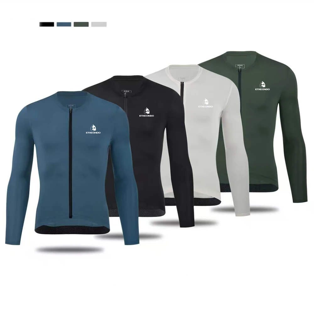 

Spring Autumn High-end Cycling Jersey Long Sleeve Mtb Sport Riding Shirt Quick Drying Clothing Jacket Maillot Ciclismo Etxeondo