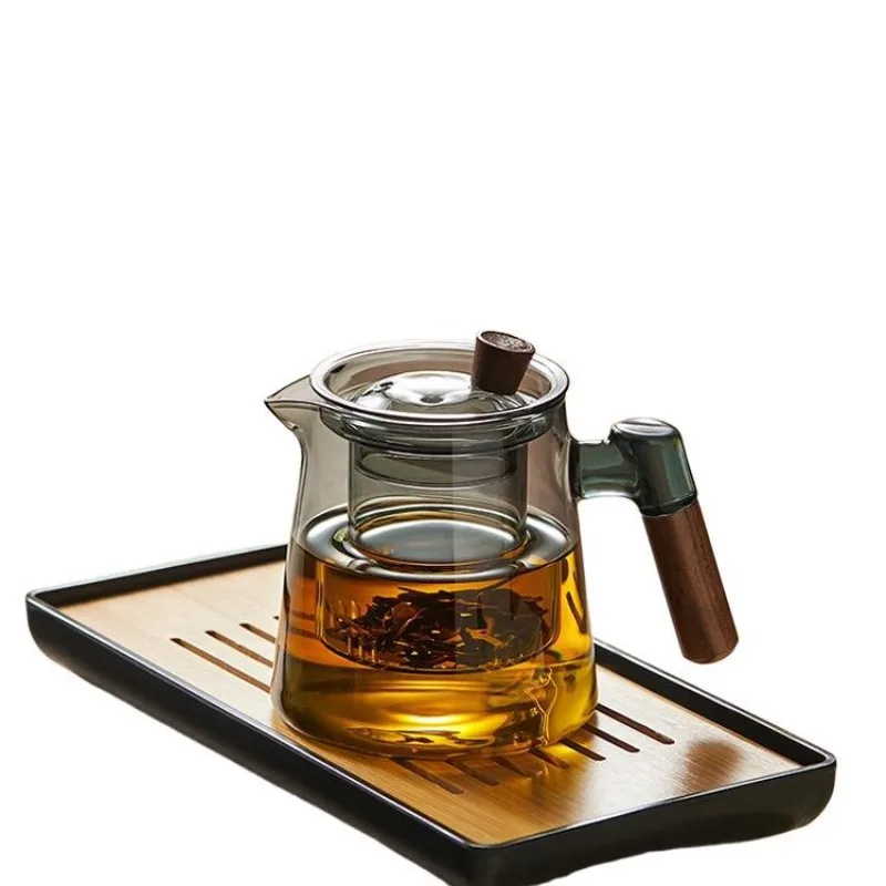 

Glass teapot tea home 2025 new high temperature resistant tea set