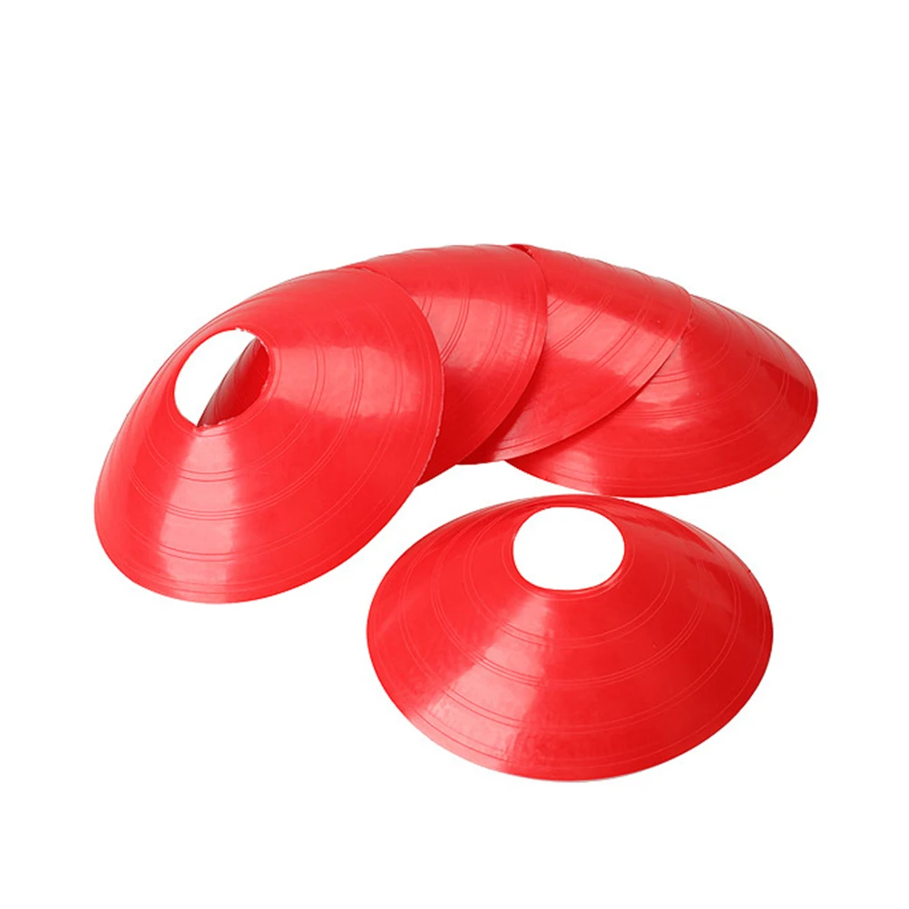 

12pc SoccerTrainingDisc FootballTraningCone LightweightPortable MarkerCones Equipment PerfectTool KidsFields HighlyVisible