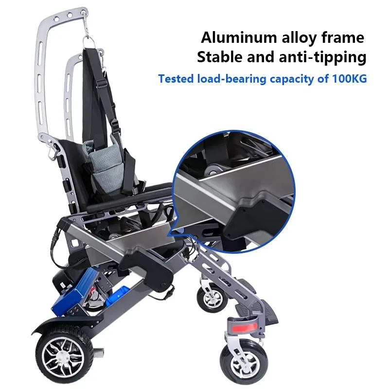 Lightweight Exoskeleton Robot Walker Assisted Walking Trainer Assisted Training Leg Lift Assistive Walker