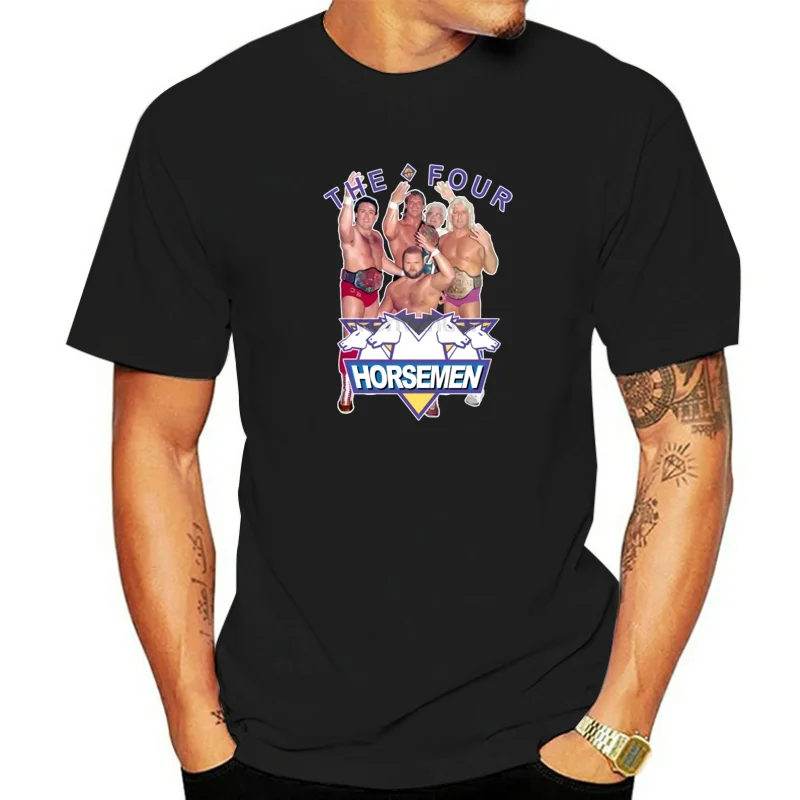 HOT deals  The Four Horsemen NWA Ric Flair Retro Legend Classic  Fan T Shirt