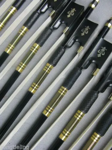 10pcs of best master black Carbon fiber CELLO bow 4/4 #7204