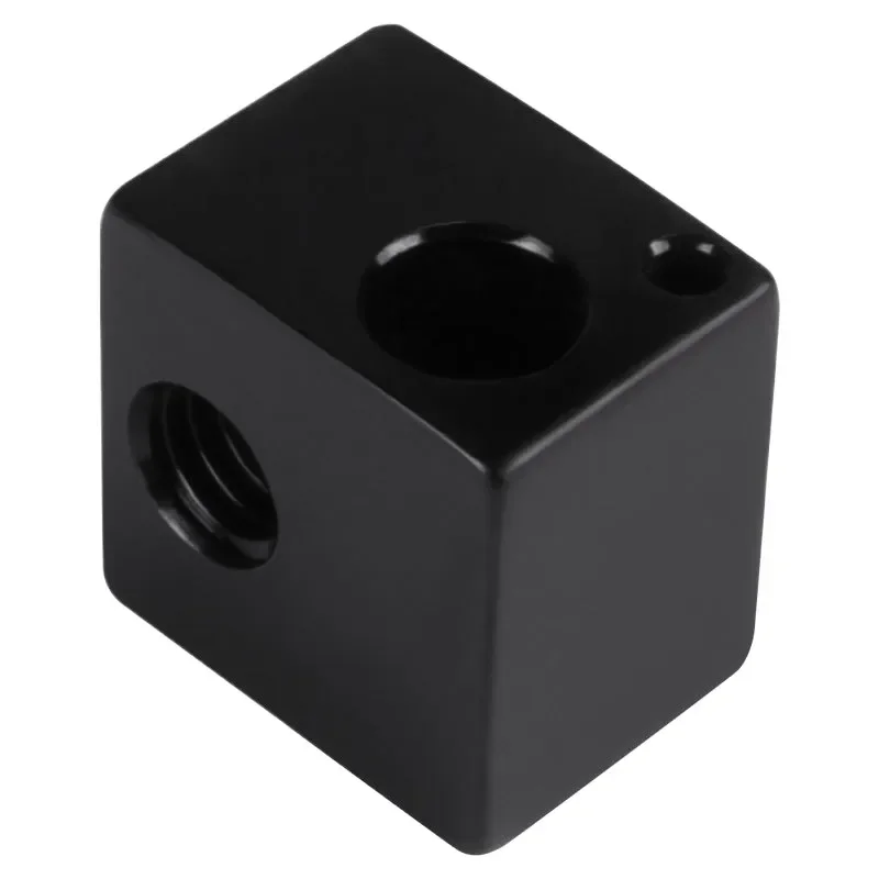 All-Metal Hot End Heating Block for 3D Printers Compatible with E3D V6 V6 Lite Volcano Hemera Titan Aero and Creality