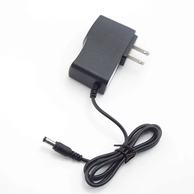 Uniwersalny 3V 1A AC Adapter DC ładowarka zasilacza sieciowego 5.5*2.5MM wtyczka do usa ue dla światła LED kamera telewizji przemysłowej