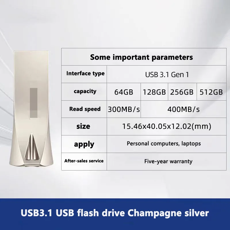 Computer USB-Stick 128G/256G/512G USB3.1 brandneue echte BAR Auto Speicher USB-Stick