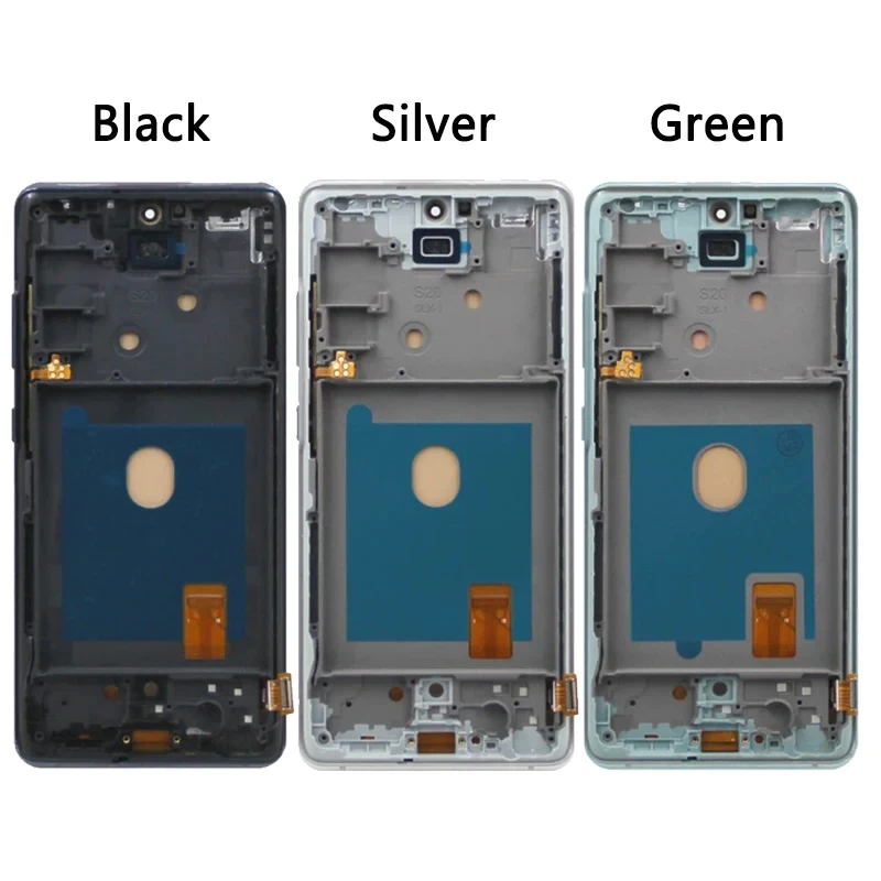 AMOLED For Samsung S20 FE S20 Fan Editio G780 LCD Touch Digitizer For Samsung S20FE 5G G781 S20 Lite Display Frame