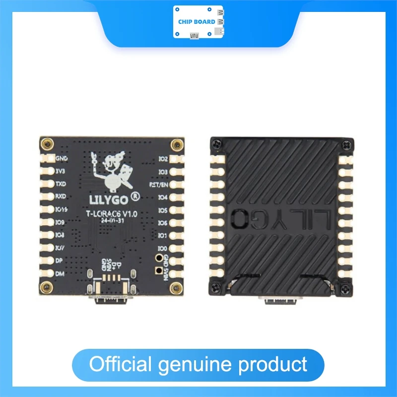 T-Lora C6 Meshtastic ESP32-C6 Wireless Development Device with WiFi 6, Bluetooth 5 LE and 802.15.4