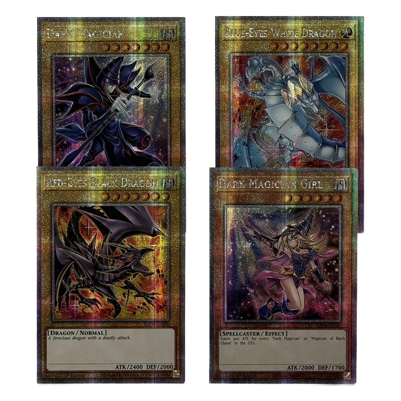 Yu-Gi-Oh! Collection DIY Proxy side UNITY English Blue Eyes White Dragon Red Eyes Black Dragon Dark Magician Dark Magician Girl