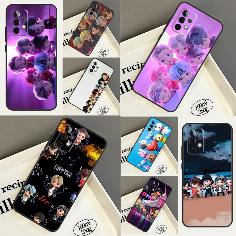 Hot KPOP Korea Case For Samsung Galaxy A52 A32 A12 A13 A33 A53 A52S A50 A51 A71 A14 A34 A54 Back Cover