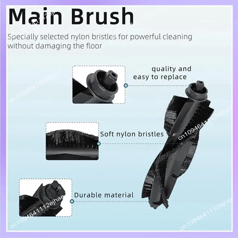 N83R لـ Wyze WVCR200S جهاز آلي لتنظيف الأتربة الملحقات الرئيسية فرشاة الأسطوانة تصفية استبدال أجزاء فرشاة