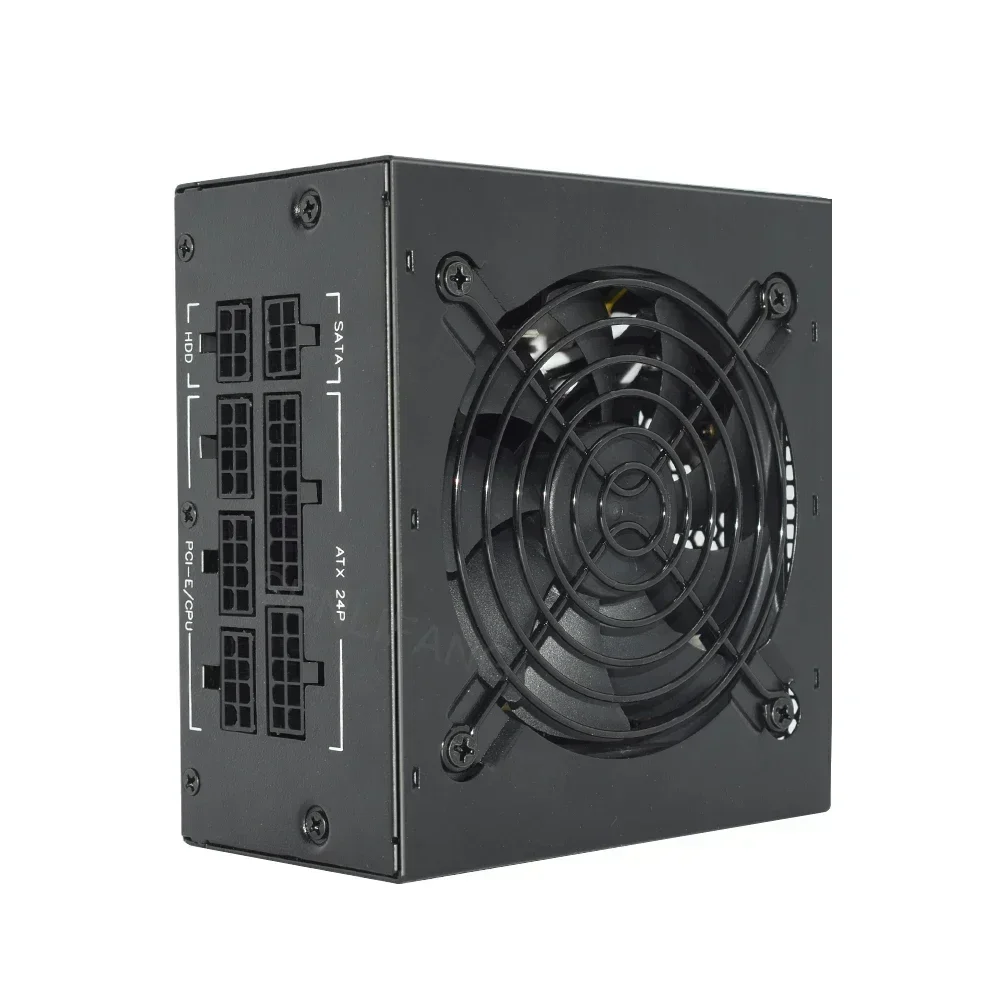 Julongfengbao 80プラスブロンズsfxマイクロ400w 600w psu 110-230vアクティブモジュールフルモジュール高効率コンピューター電源